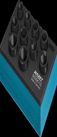 HAZET HZ 900SK/10 Jeu de douilles à chocs