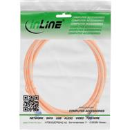 Câble patch fin InLine - Cat.6A - S/FTP - TPE (LSZH) flexible - PoE - orange - 20 m