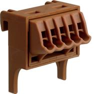 Borne QuickConnect Hager VZ455P Marron 63A