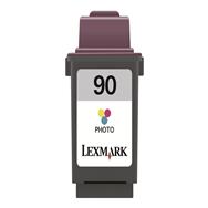 Lexmark Cartridge No. 90 - Ink Cartridge Original - Black, Light / Photo cyan - 21 ml