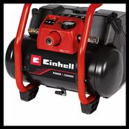 Compresseur sans fil Einhell TE-AC 36/150 Li OF - Solo 36 Volts 2x18 V noir/rouge sans batterie