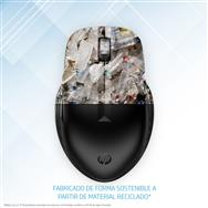 HP 435 Multi-Device Wireless Mouse: Ambidextrous, RF Wireless + Bluetooth, 4000 DPI