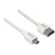 Delock Slim Haute Qualité - HDMI avec câble Ethernet