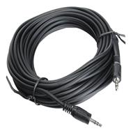 Câble audio en ligne 3,5 mm stéréo mâle/mâle 10 m