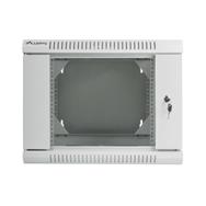 Lanberg WF02-6606-10S Lanberg wall-mounted double section rack 19 flat pack 6U/600x600mm pilkas