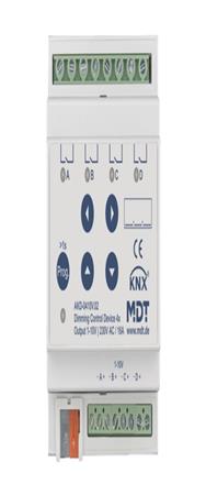 Actionneur de brouillard MDT AKD-0410V.02 4 voies 4TE REG 1-10V avec RGBW