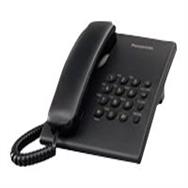 Panasonic KX-TS500PDB - Telefon mit Schnur - Schwarz
