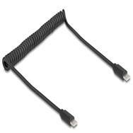 Câble spiralé USB 2.0 Type-C mâle vers Delock - Câble - Numérique