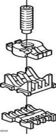 Kit de conversion EATON D-K240 pour K240/à partir de 025023 plat/rond=> rond/rond 025023