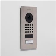 Portier vidéo IP Doorbird D1101V, montage en saillie, acier inoxydable V4A