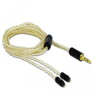 Câble de casque Delock - mini-jack mâle 4 pôles vers mâle 2 broches