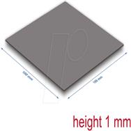 Pad thermique Delock 100 x 1 mm pour modules M.2 3,2 W/mK - Faible teneur en huile
