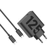 Motorola Solutions Wall Charger TurboPower GaN USB-A w/1m USB-C Black SJMC1252 - USB Typ C