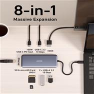 Hub de données Anker PowerExpand 8-en-1 PD 10 Gbit/s
