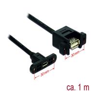 Câble USB pour montage sur panneau Delock
