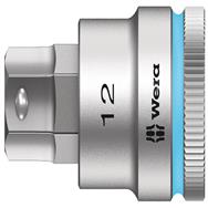 Wera 05003826001, Douille, 1/2", métrique, 1 tête(s), 12 mm, acier au chrome-vanadium