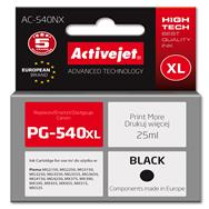 Encre noire Activejet AC-540NX 25 ml pour Canon PG-540XL