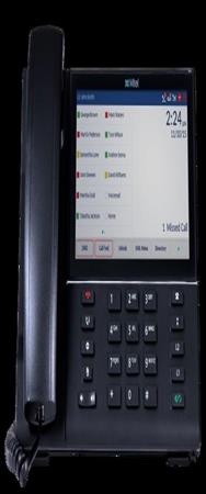 Téléphone SIP Mitel 6873 Noir