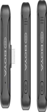 BOYA BY-WM3T2-D Microphone sans fil pour iOS deux émetteurs