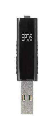 Clé USB DECT EPOS IMPACT SDW D1 compatible avec les casques IMPACT série 5000 - noire