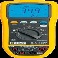 Chauvin Arnoux CHAU P01196777 - Multimeter C.A 5277, digital, 6000 Counts, TRMS, 12-Bit-Wandler