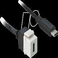 Module Keystone Delock - câble USB