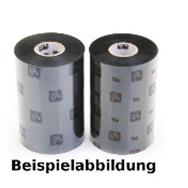 Zebra 1600 Wax 450m 6cm Black Ribbon