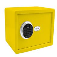 Olympia GOsafe 2.0 / 210FP - Freestanding safe - Yellow - Code - Fingerprint reader - Key - 16 L - Polypropylene (PP) - 1 shelves
