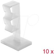 Support de câble Delock - naturel (lot de 10)