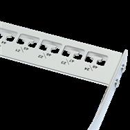 LogiLink NK4046 - Amount of ports: 1 U - Rack module