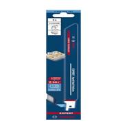 Bosch 2 608 900 387 - Sabre saw blade - Wood with nails - Carbide - Blue - 3 mm - 22.5 cm