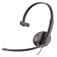 Poly Blackwire 3215 - Wired - Calls/Music - 20 - 20000 Hz - 96 g - Headset - Black