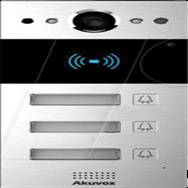 Akuvox Video-TFE R20BX3 Kit On-Wall trois boutons lecteur de carte