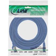 Câble de raccordement InLine - Cat.6A - S/FTP - TPE (LSZH) - CCA - bleu - 7,5 m