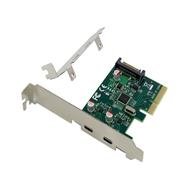 Conceptronic PCI Express Card 2xPort USB 3.2 Gen2 Typ-C sw - Serial ATA - SATA