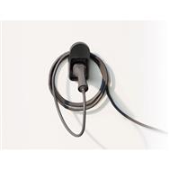 Support de câble de charge universel InLine pour véhicule électrique, noir