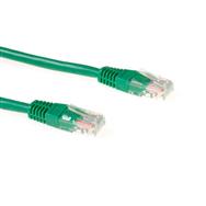 ACT Green 10 meter U/UTP CAT5E patch cable with RJ45 connectors - 10 m - Green