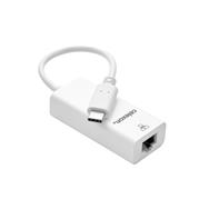 Adaptateur USB-C vers Ethernet M/F celexon blanc