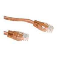 ACT Brown 15 meter U/UTP CAT6 patch cable with RJ45 connectors - 15 m - Cat6 - RJ-45 - RJ-45