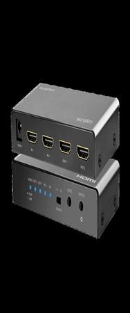 Commutateur HDMI LogiLink 2x2 4K/60 Hz EDID HDCP HDR