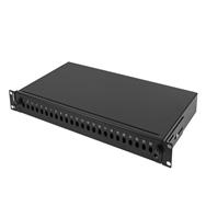 Lanberg 19" 1U FIBER PATCH PANEL 24XST 24XFC BLACK+ ACCES