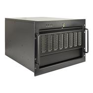 Inter-Tech Boîtier de stockage IPC 6U-6606 3 ventilateurs de 120 mm sans alimentation - Boîtier - ATX