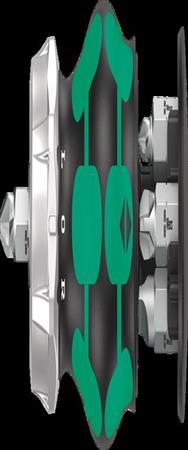 Wera Kraftform Kompakt Stubby Magazine RA, jeu de 3 embouts