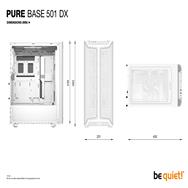 Be Quiet! Geh Pure Base 501 DX White - Mini tower - ATX
