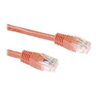 ACT Orange 7 meter U/UTP CAT6A patch cable with RJ45 connectors - 7 m - Cat6a - U/UTP (UTP) - RJ-45 - RJ-45 - Orange
