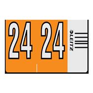 Esselte Leitz Jahressignal Orgacolor"24" auf Streifen orange 80675446