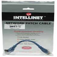 Câble de raccordement réseau Intellinet, Cat5e, 0,5 m, bleu, CCA, U/UTP