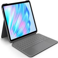 Logitech Combo Touch iPad Air 11inch M2 OXFORD GREY PAN - Keyboard - QWERTY
