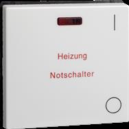Schneider 273224 - Interrupteur à bascule lumineux JOY blanc pur