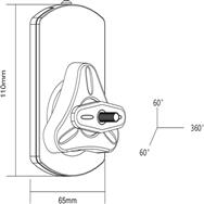 Support mural pour enceintes Multibrackets M Plus 10 kg